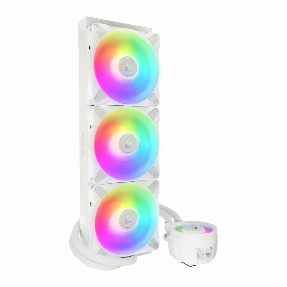 (image for) Arctic Liquid Freezer III 420 ARGB White All In One Liquid CPU Cooler